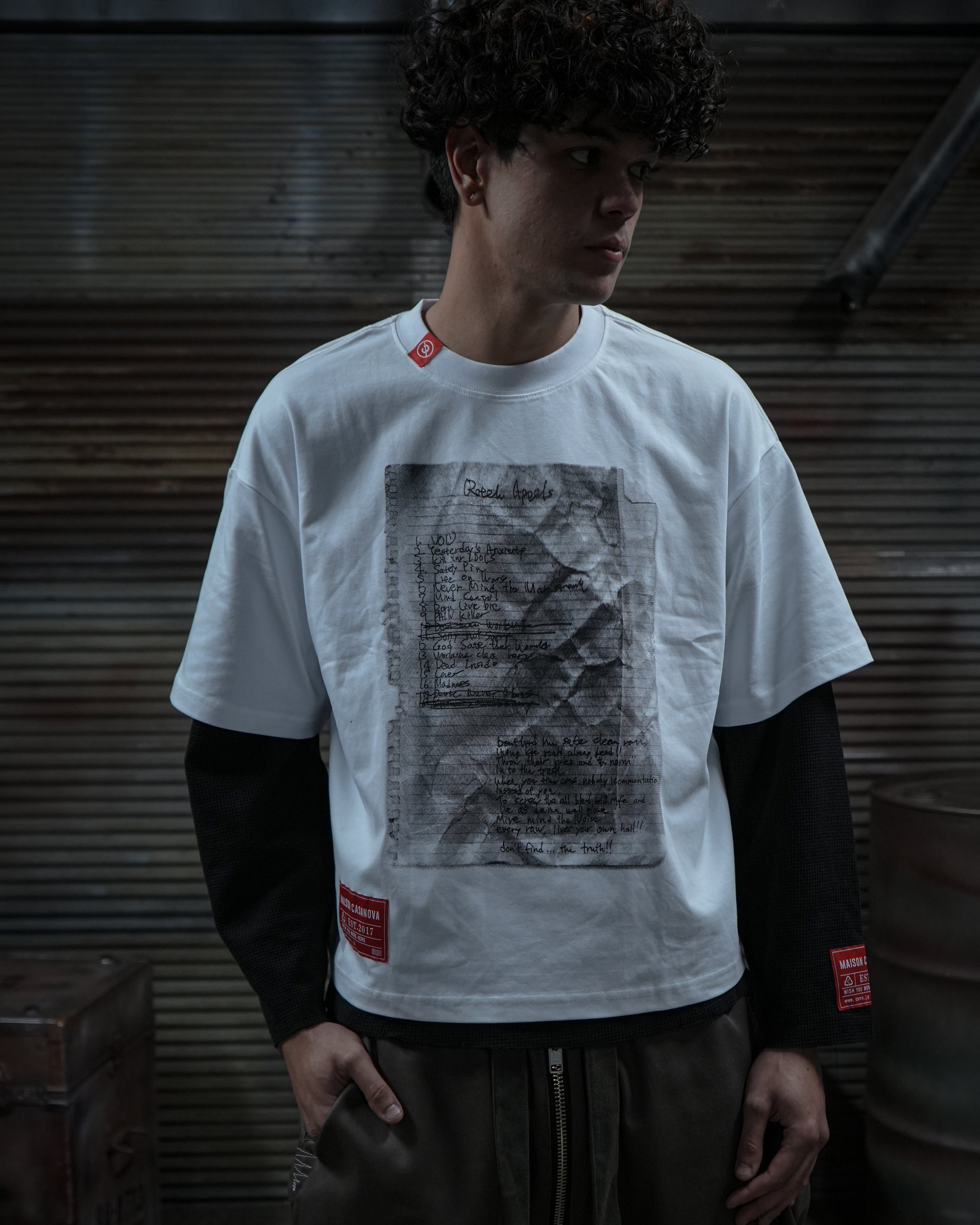 ''SETLIST''Tee