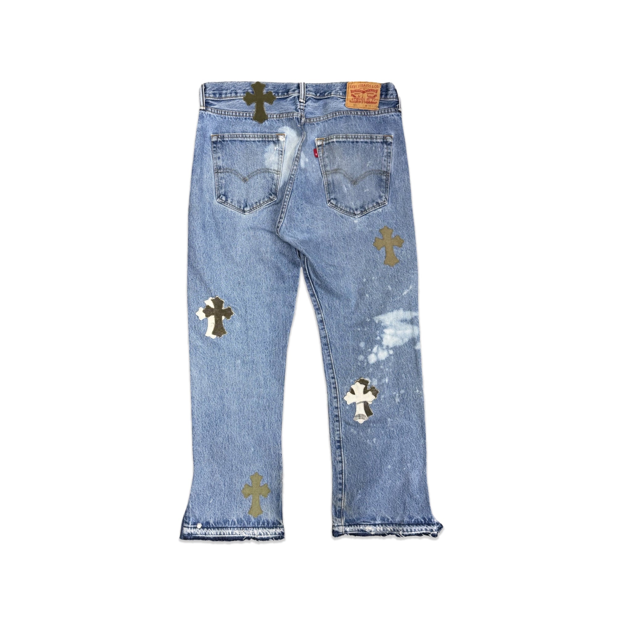 Re:Cross Patch 2Way Denim W36L29