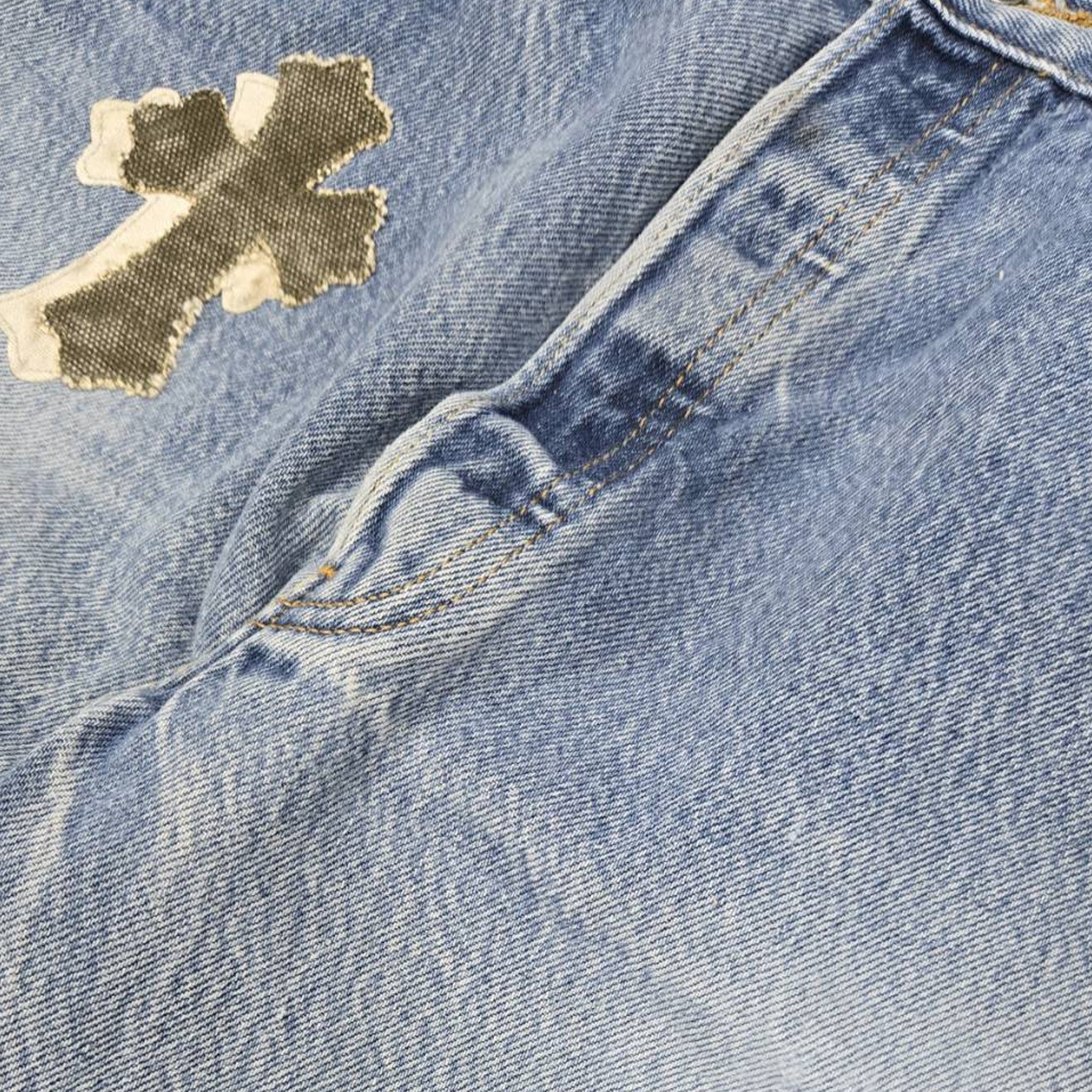 Re:Cross Patch 2Way Denim W34L36