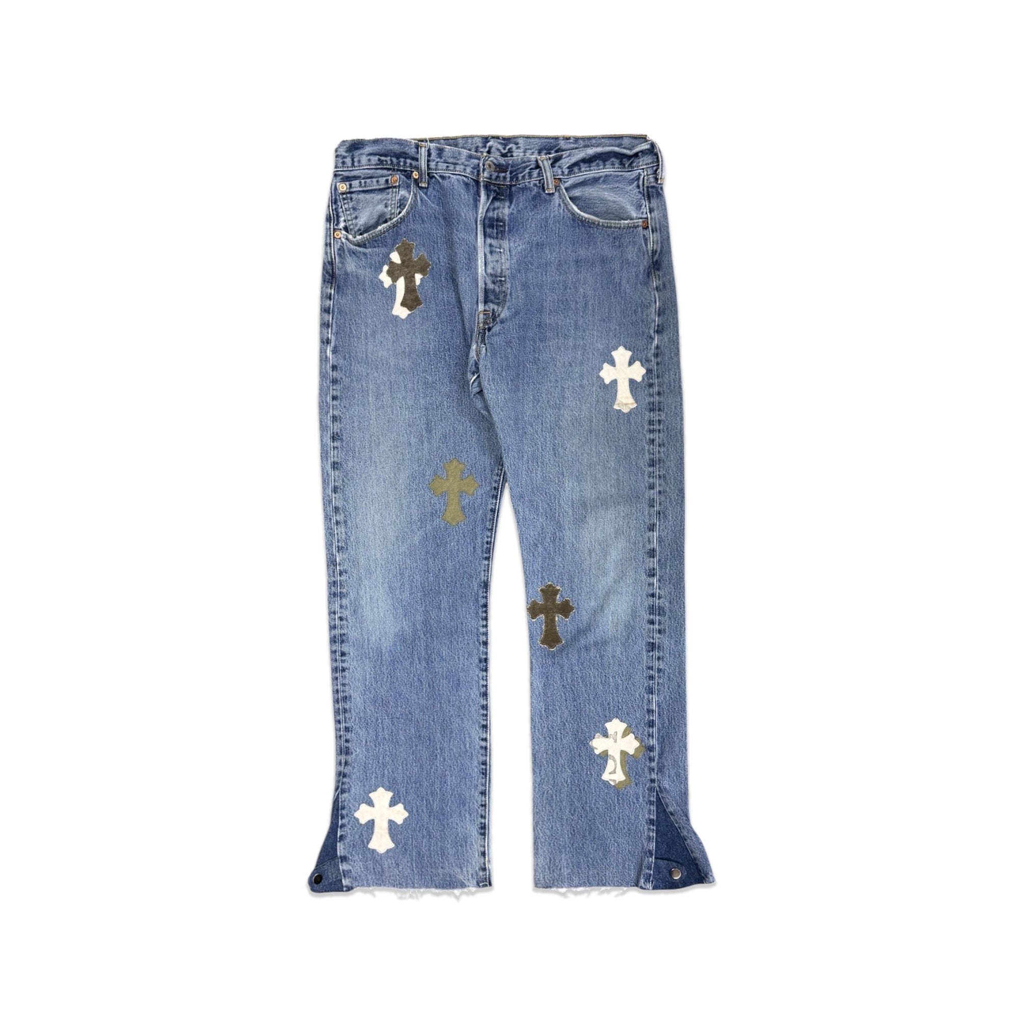 Re:Cross Patch 2Way Denim W38L34