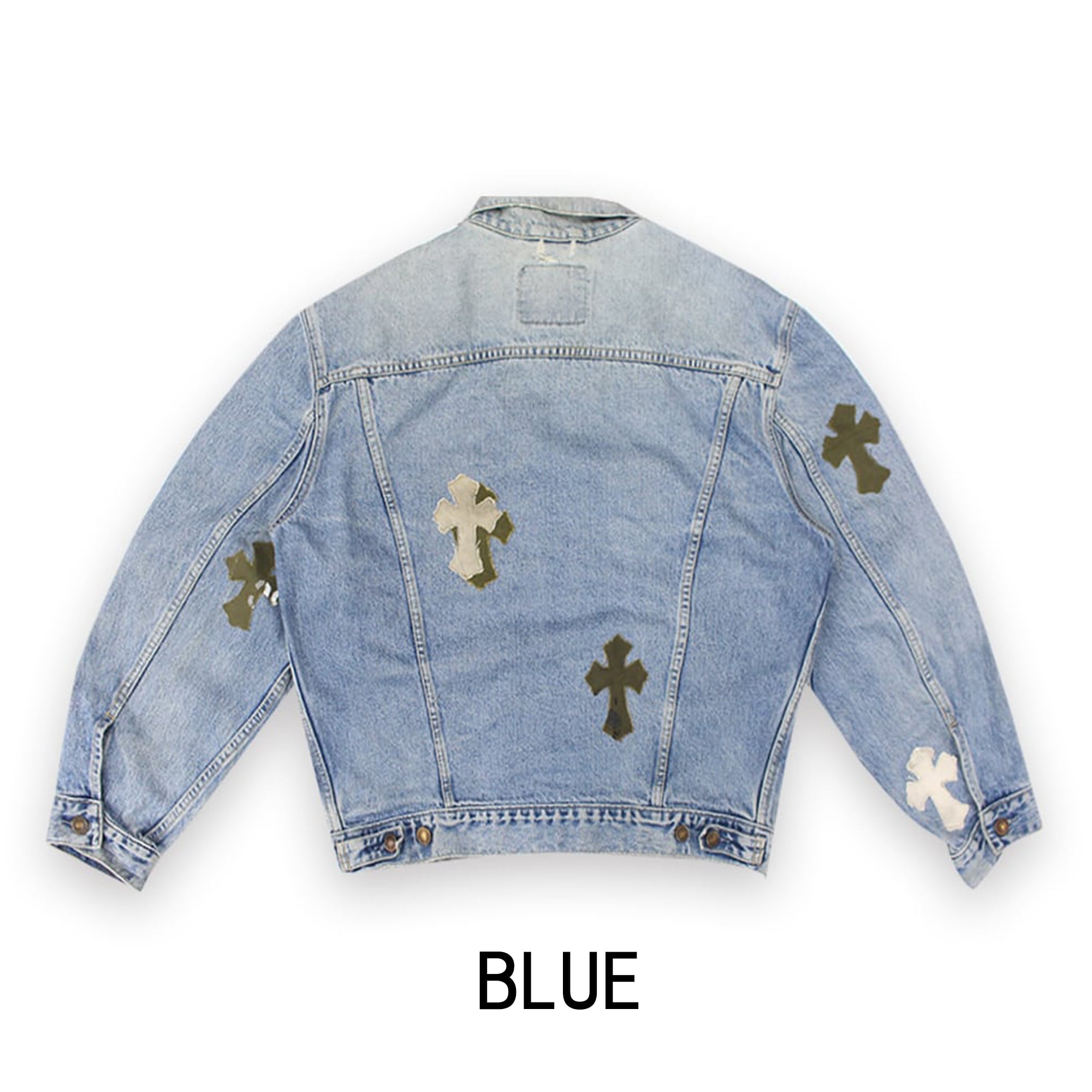 【FOR ORDER MADE】Re:Tracker Cross Patch Denim Jacket