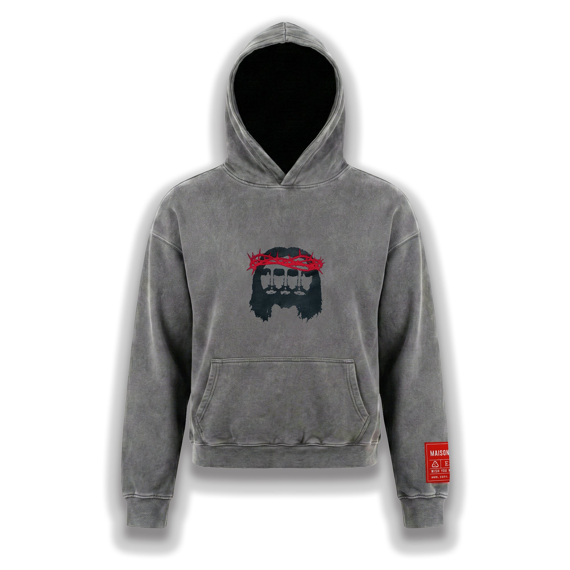 Satanism Cropped Hoodie