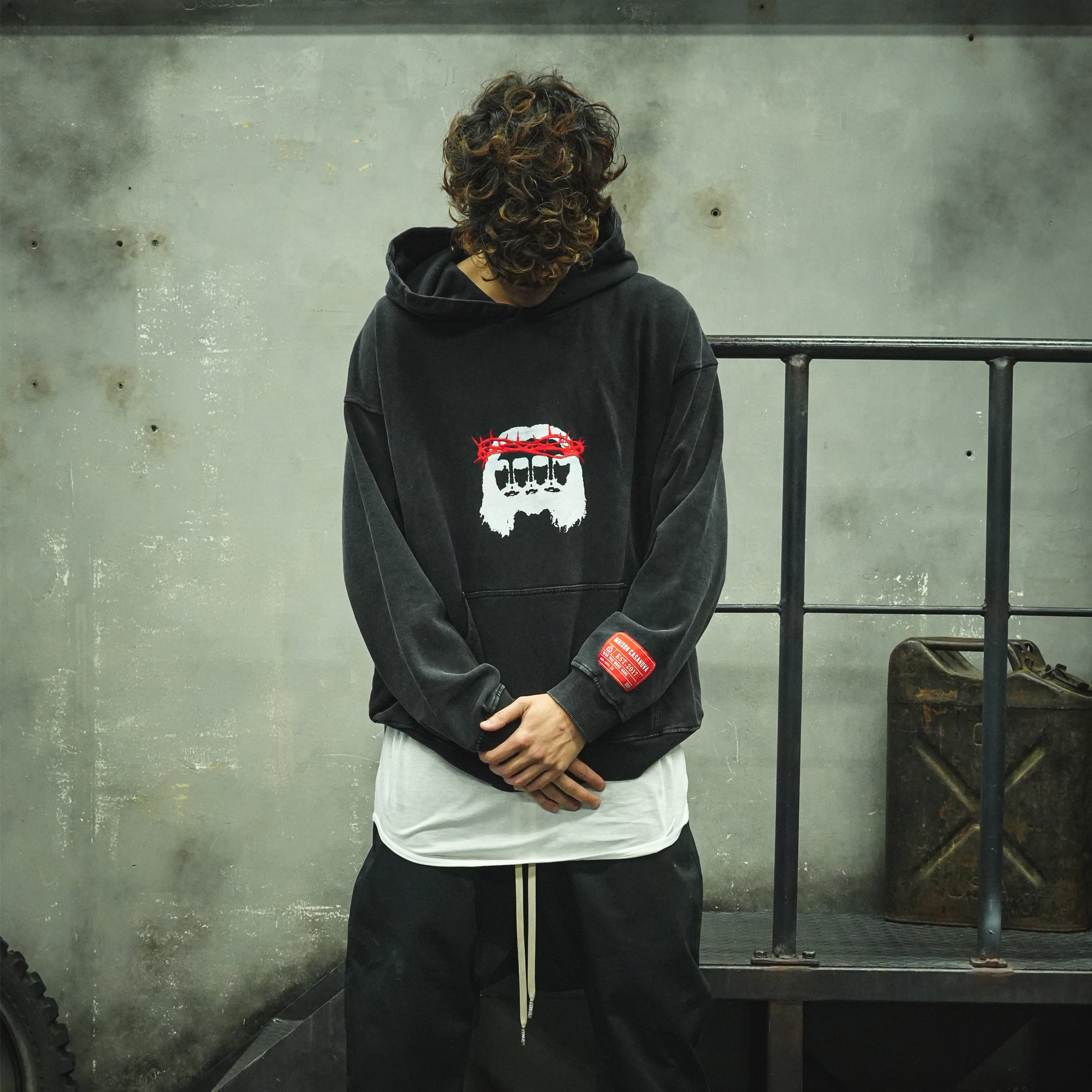 Satanism Cropped Hoodie