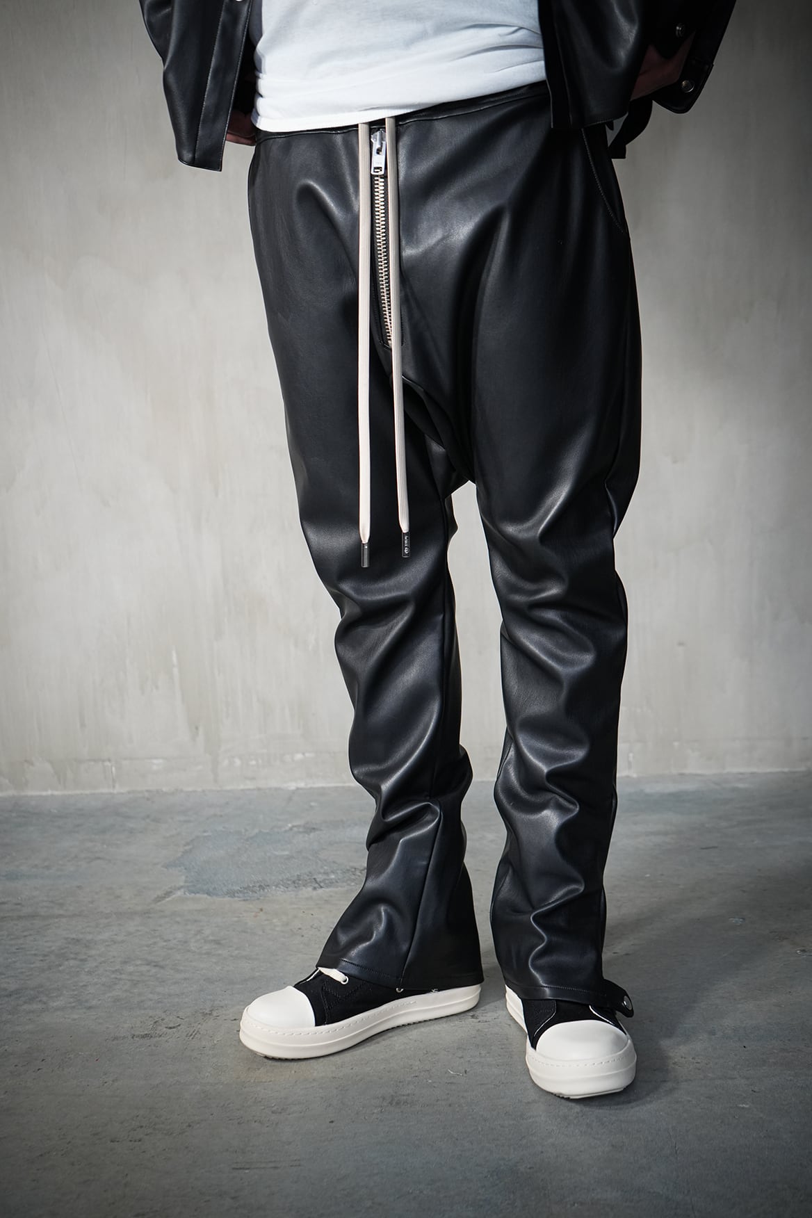 Lether Sarouel Pants ''FROGMAN''