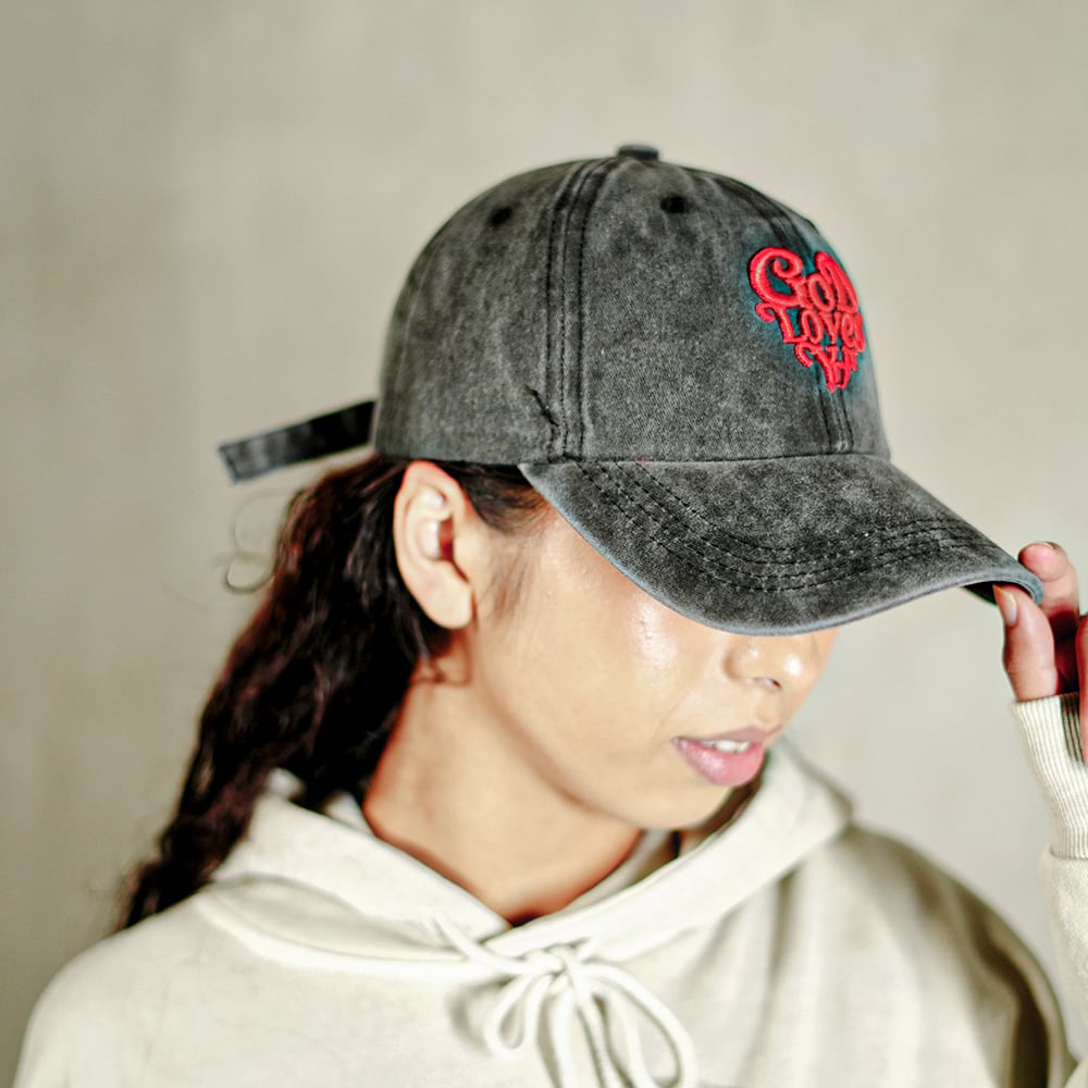 GOD LOVES YOU Baseball cap