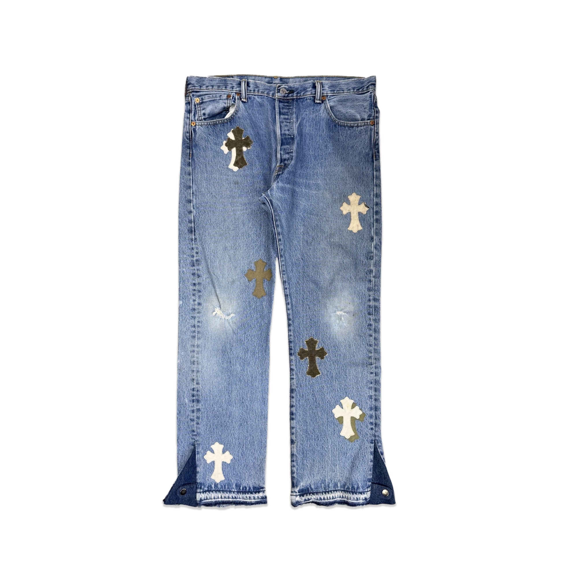 Re:Cross Patch 2Way Denim W36L29