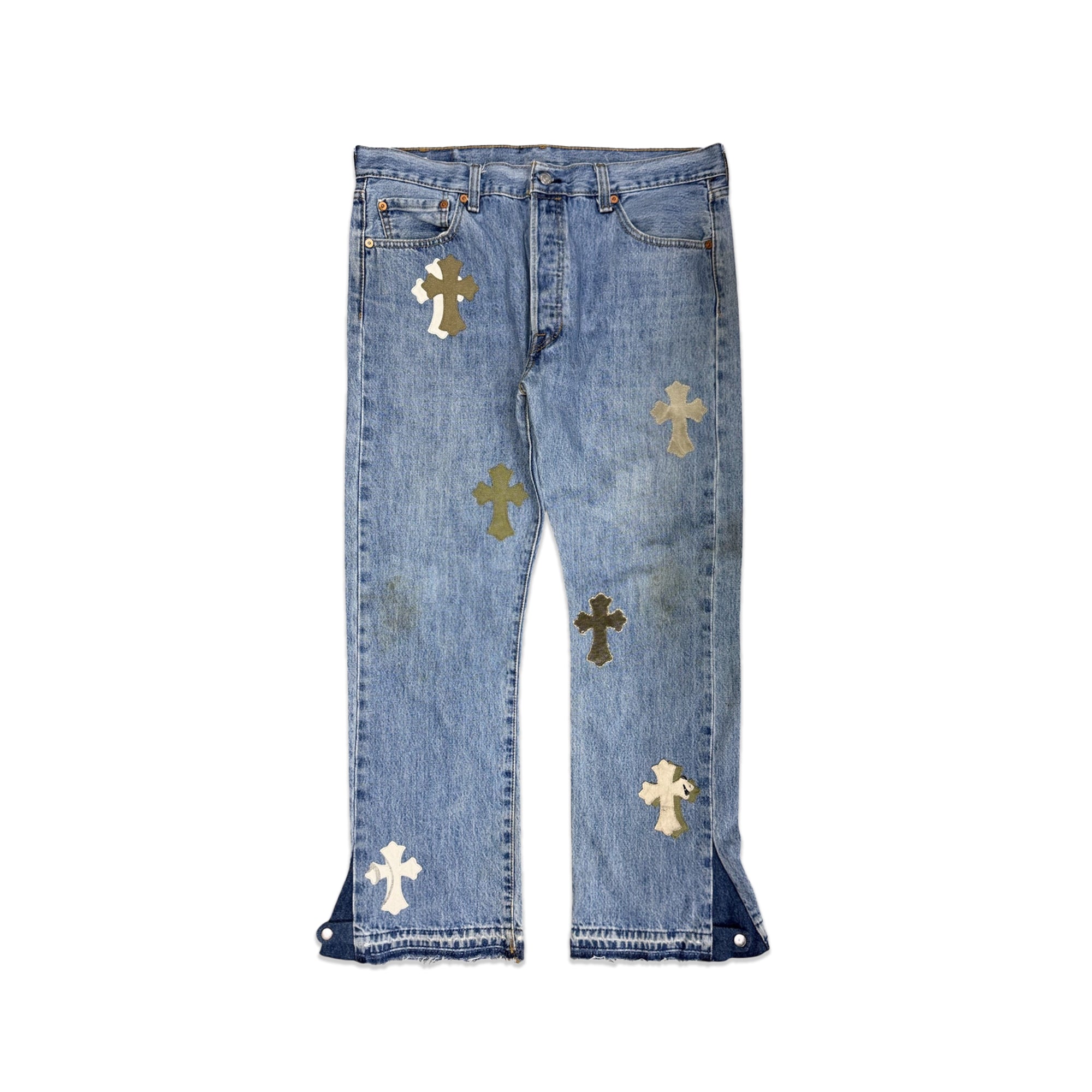 Re:Cross Patch 2Way Denim W36L30