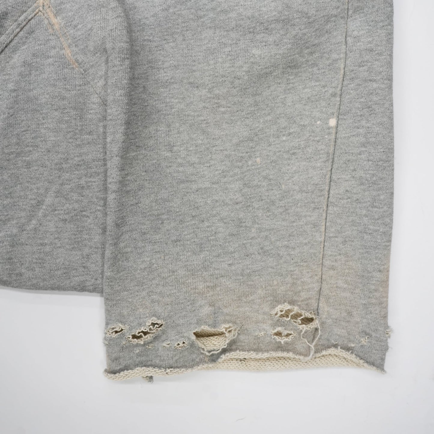 Distressed Sweat Sarouel Baggy Pants