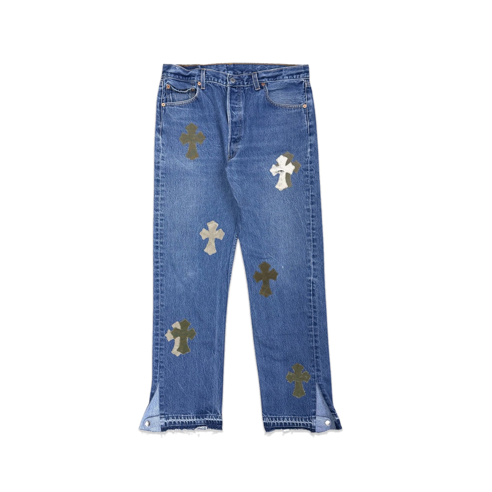 Re:Cross Patch 2Way Denim W36L34 501XX