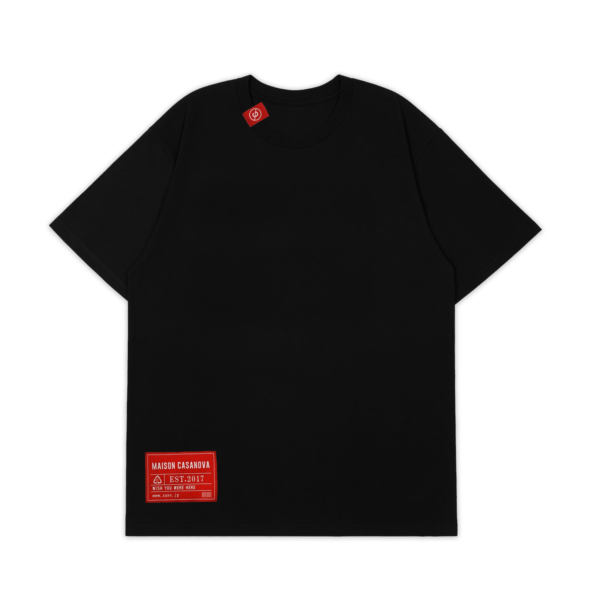 赤タグ ブランクTシャツ ホワイト ''無地'' TEE