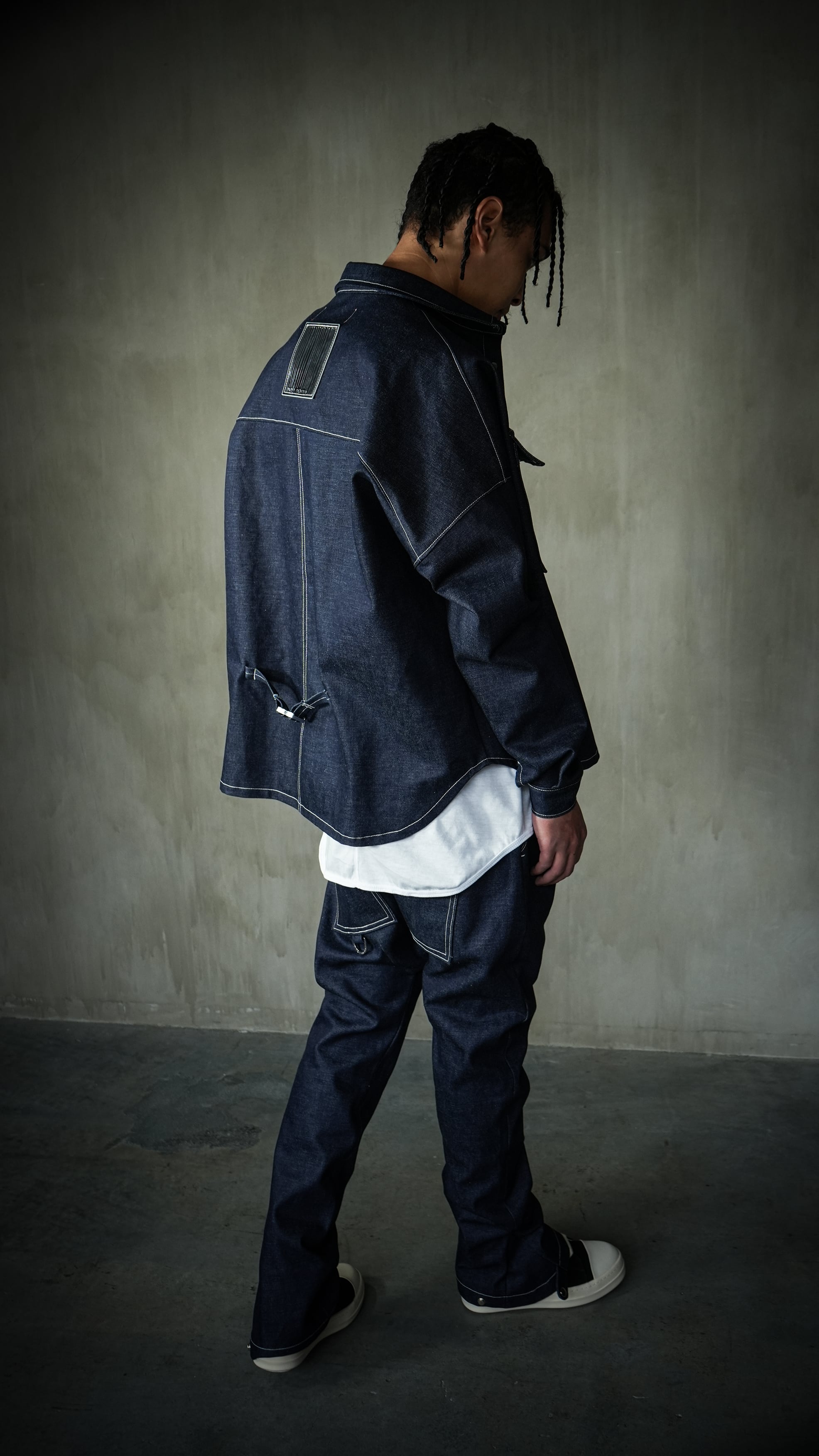 メゾンカサノバ Denim Jacket ''FROGMAN''山本裕典着用 銀のタグ 愛の