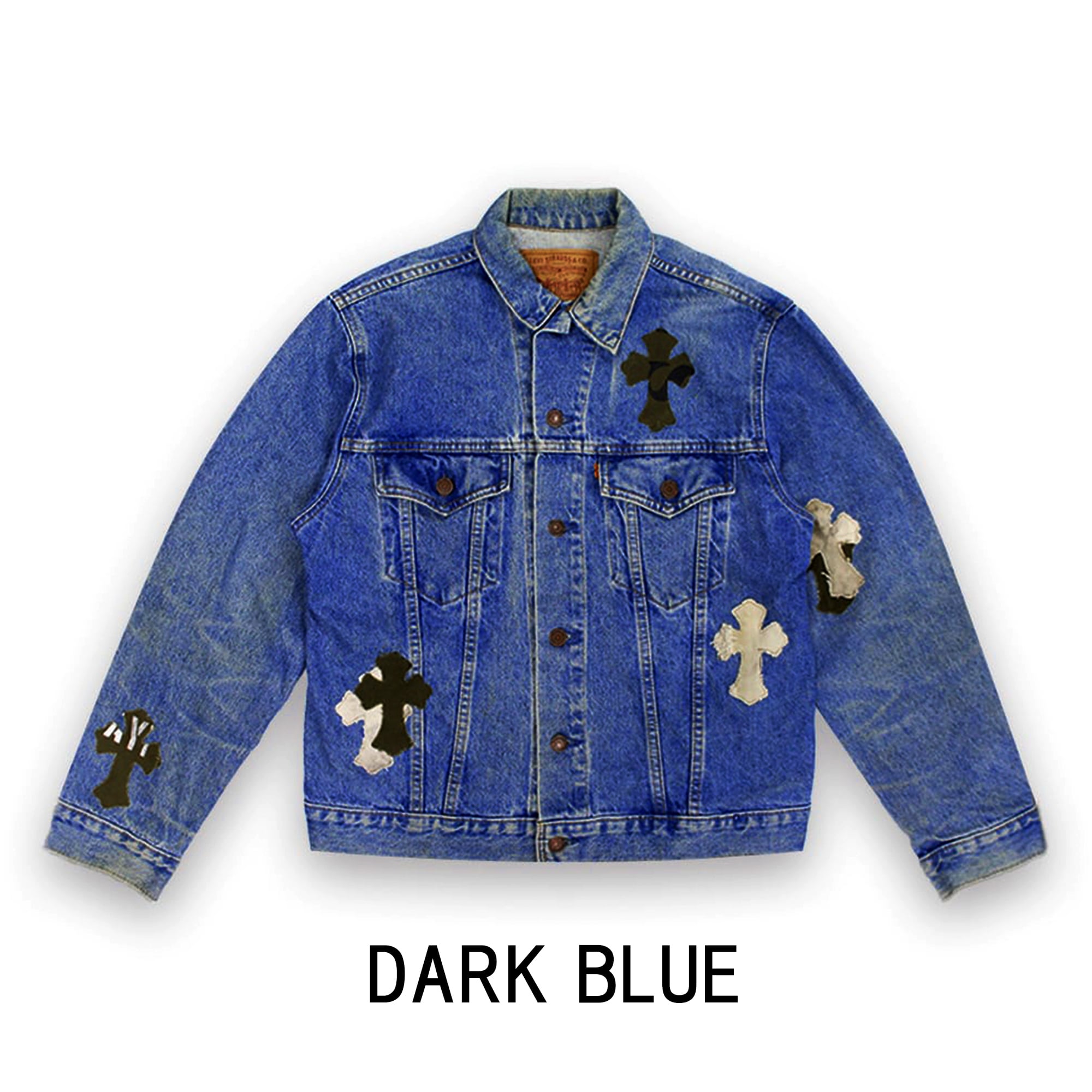 【FOR ORDER MADE】Re:Tracker Cross Patch Denim Jacket