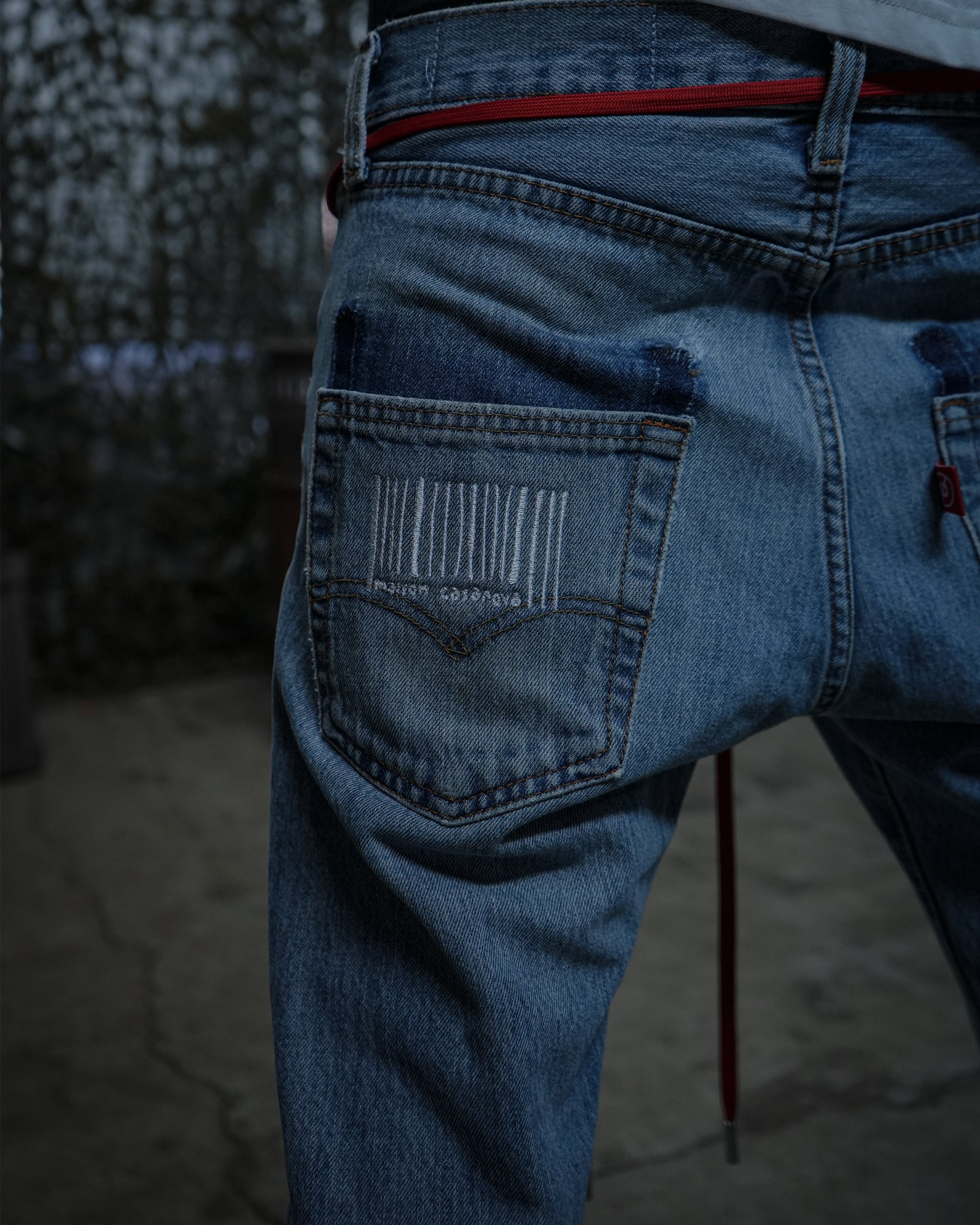 Re:501 ZIPPER リーバイス501 再構築 フロントジップ フレアデニム