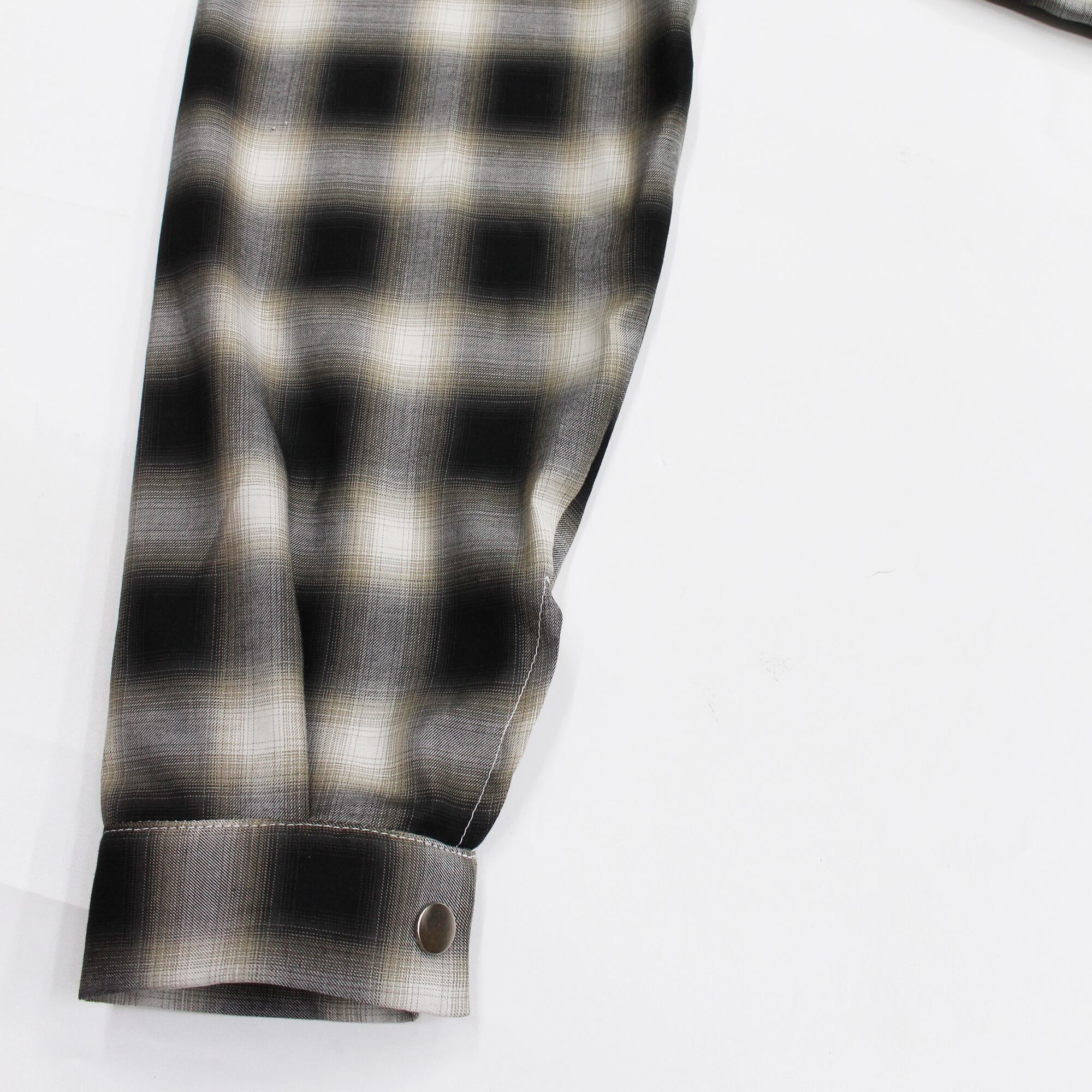 Ombre Check Shirts Jacket ''FROGMAN''