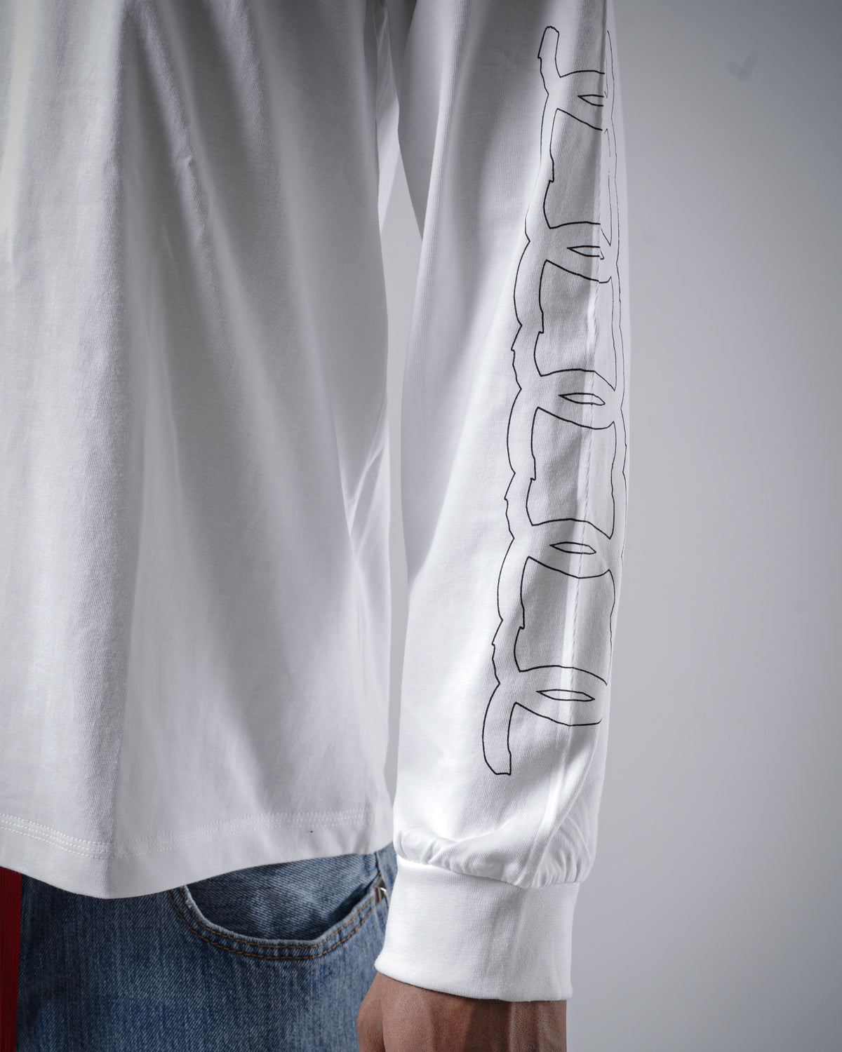 Fake ''CC'' Long Sleeve Tee