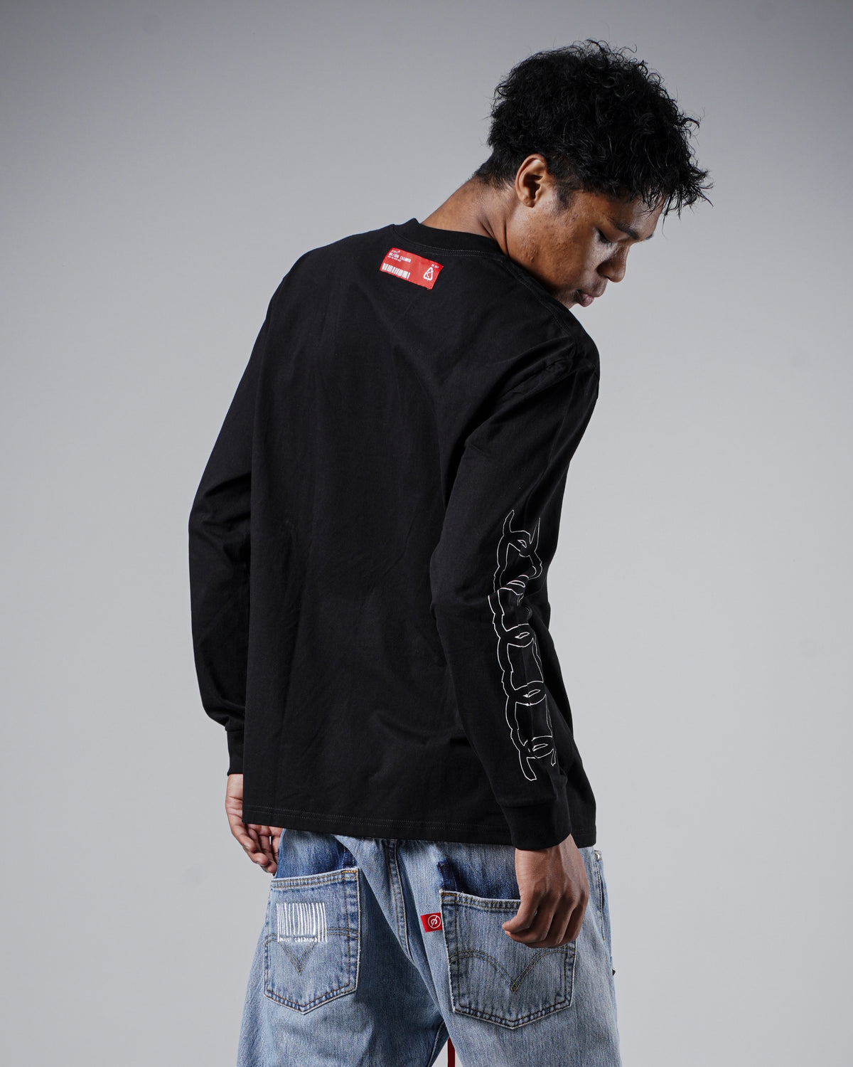 Fake ''CC'' Long Sleeve Tee