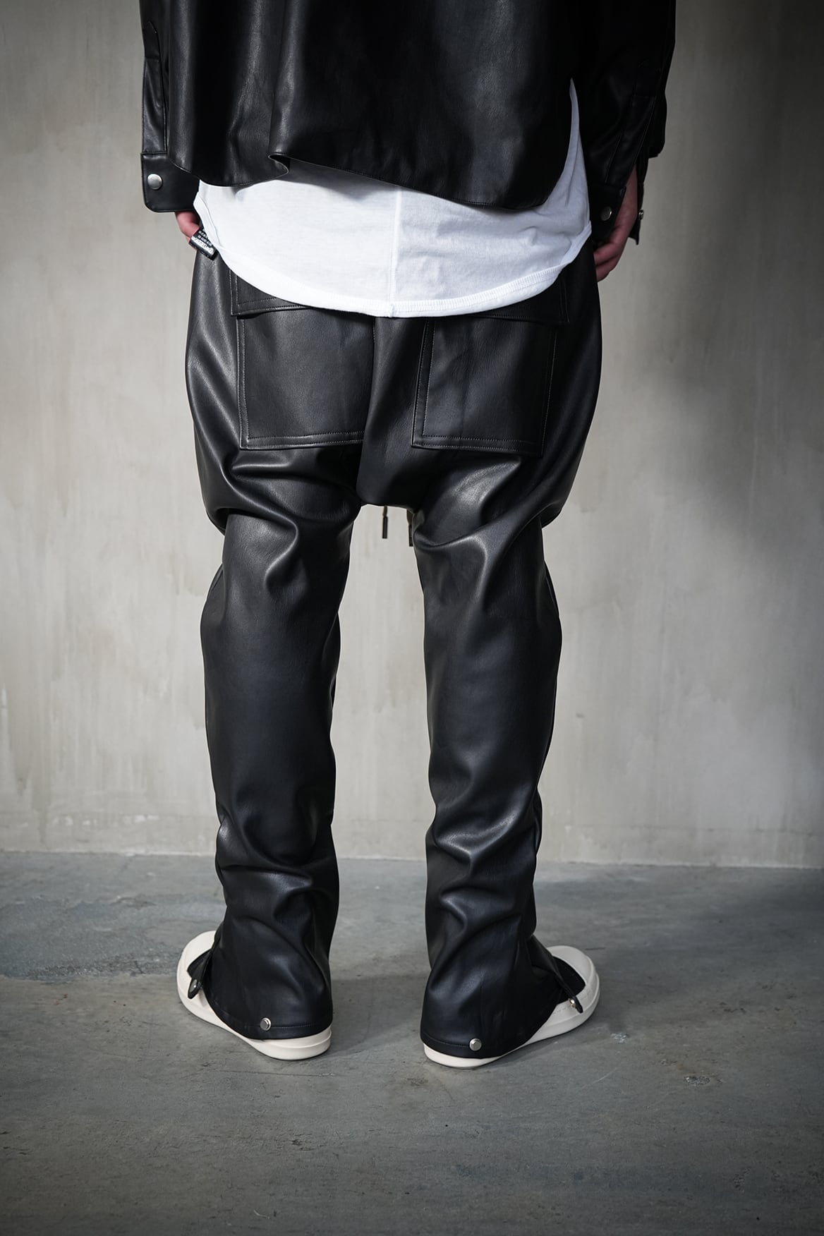 Lether Sarouel Pants ''FROGMAN''