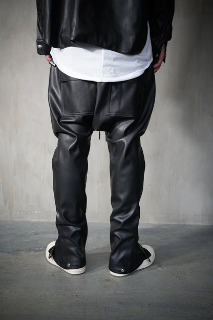 Lether Sarouel Pants ''FROGMAN''