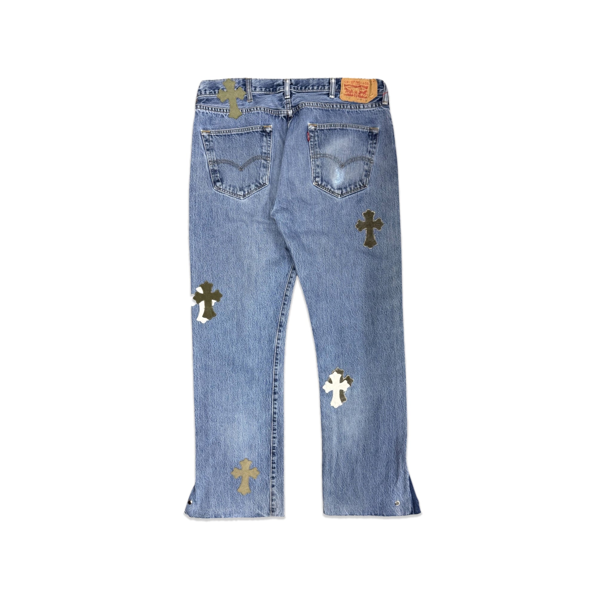 Re:Cross Patch 2Way Denim W38L34