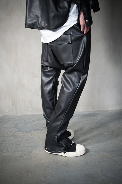 Lether Sarouel Pants ''FROGMAN''