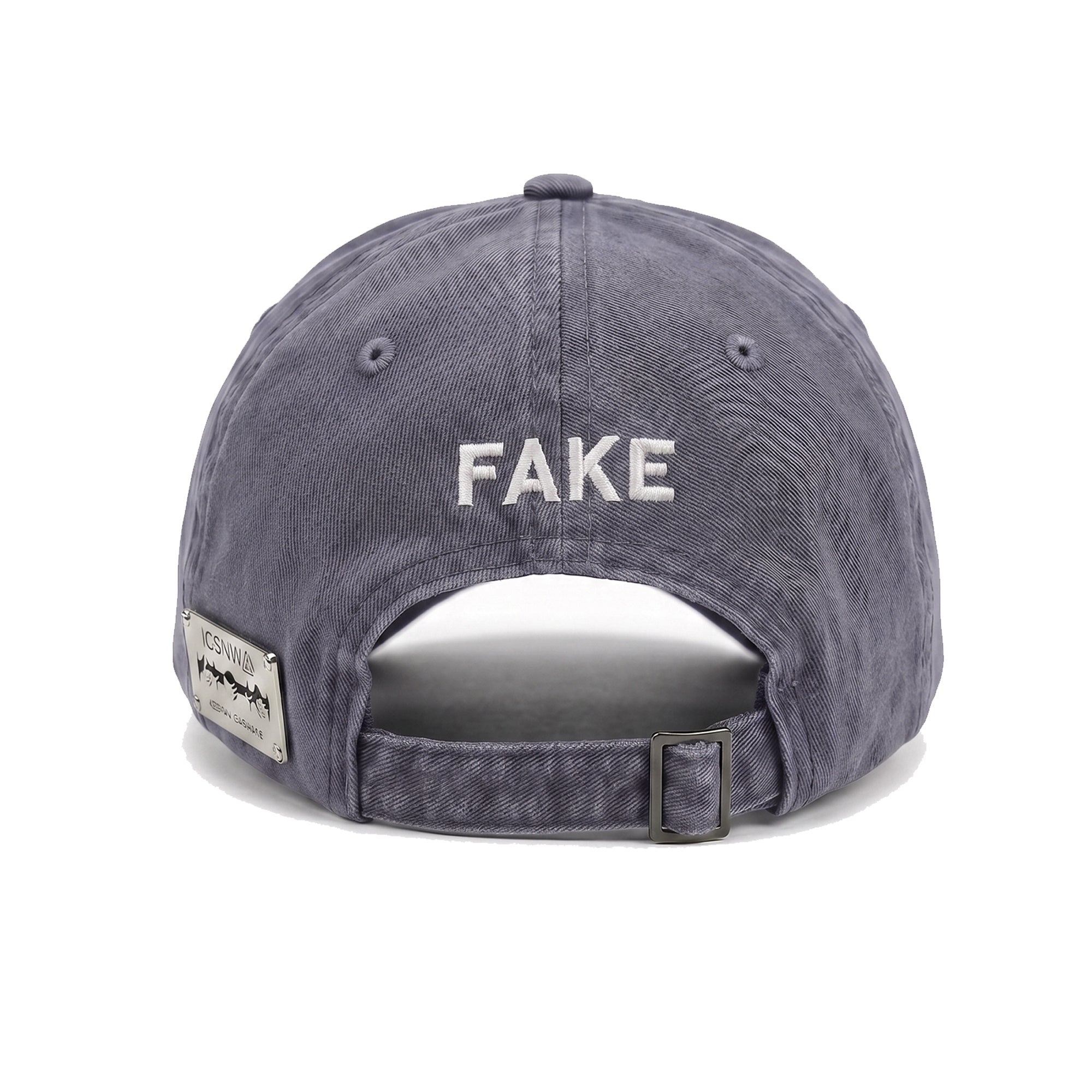 Distressed ''FAKE CC'' Cap