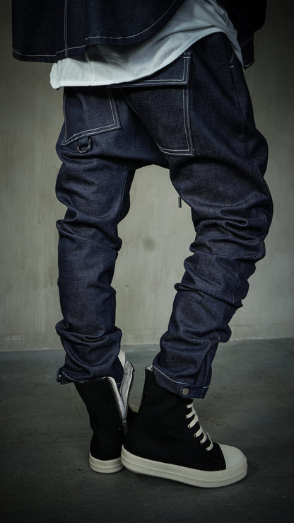 2Way Sarouel Denim Pants ''FROGMAN''