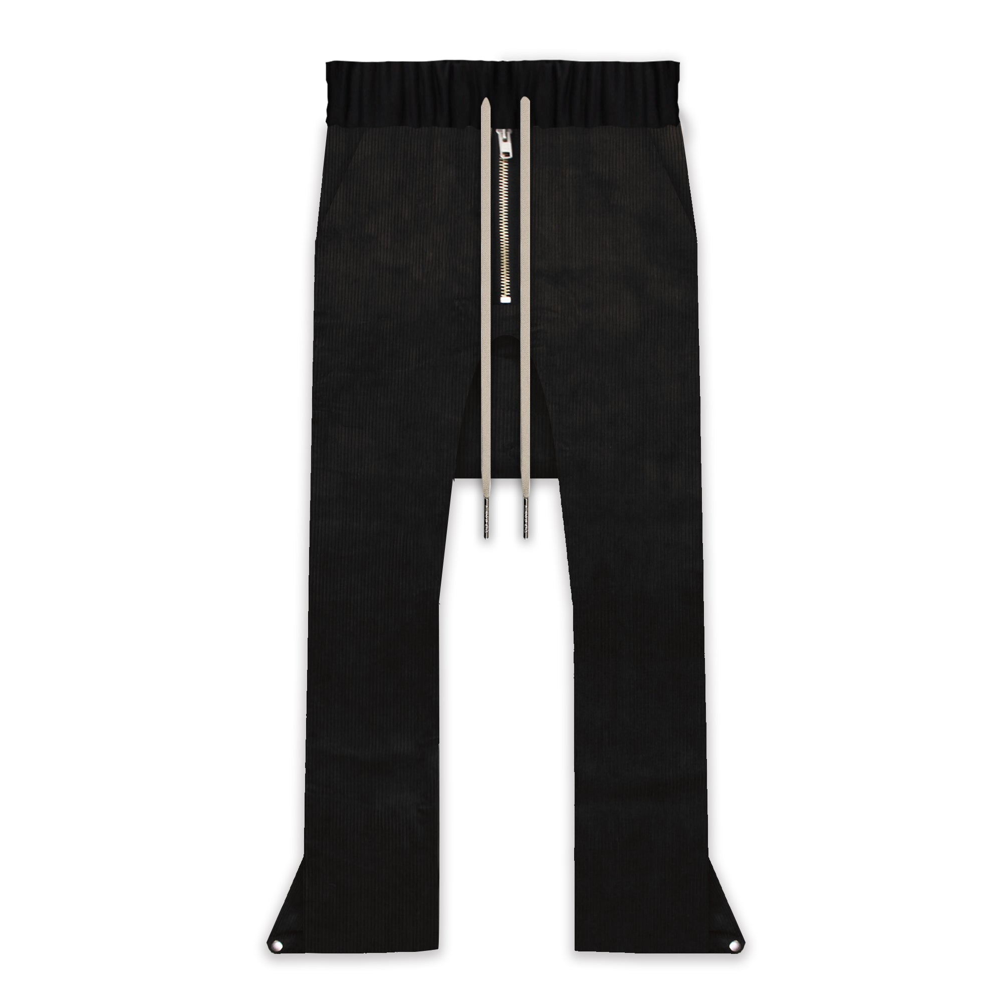 コーデュロイ 黒色 セットアップ 銀のタグ ファースト メゾンカサノバ  サルエル リックポウエンス