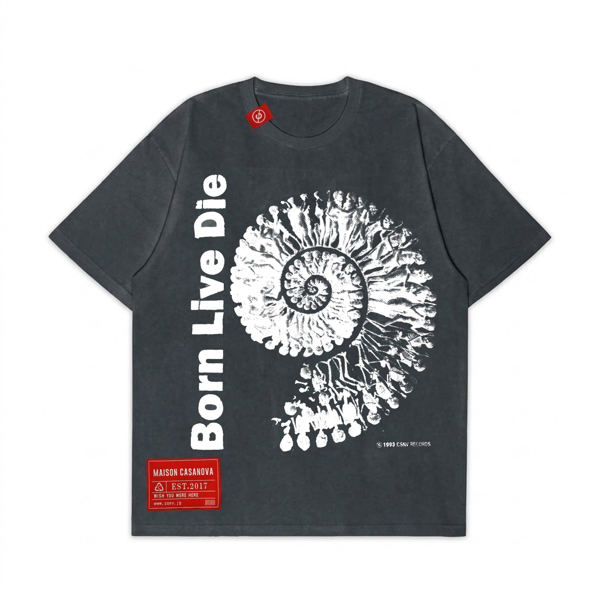Vintage Wash Tee''GURU GURU''