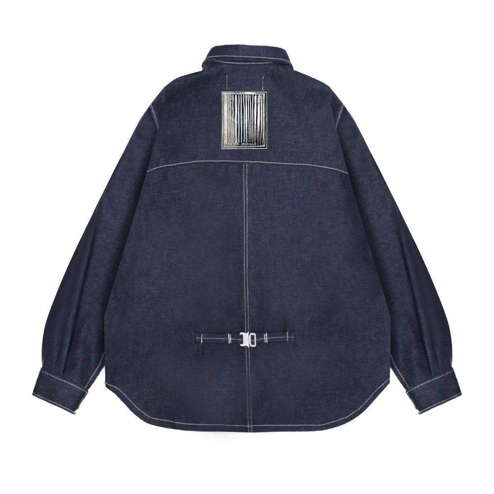 メゾンカサノバ Denim Jacket ''FROGMAN''山本裕典着用 銀のタグ 愛の