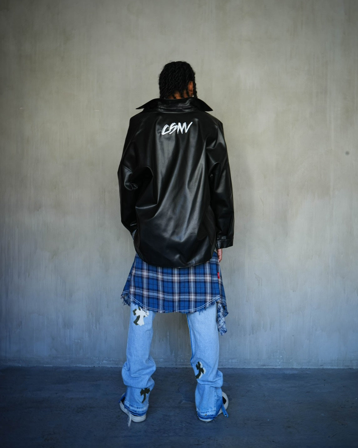 Re:Cross Patch 2Way Denim W36L29