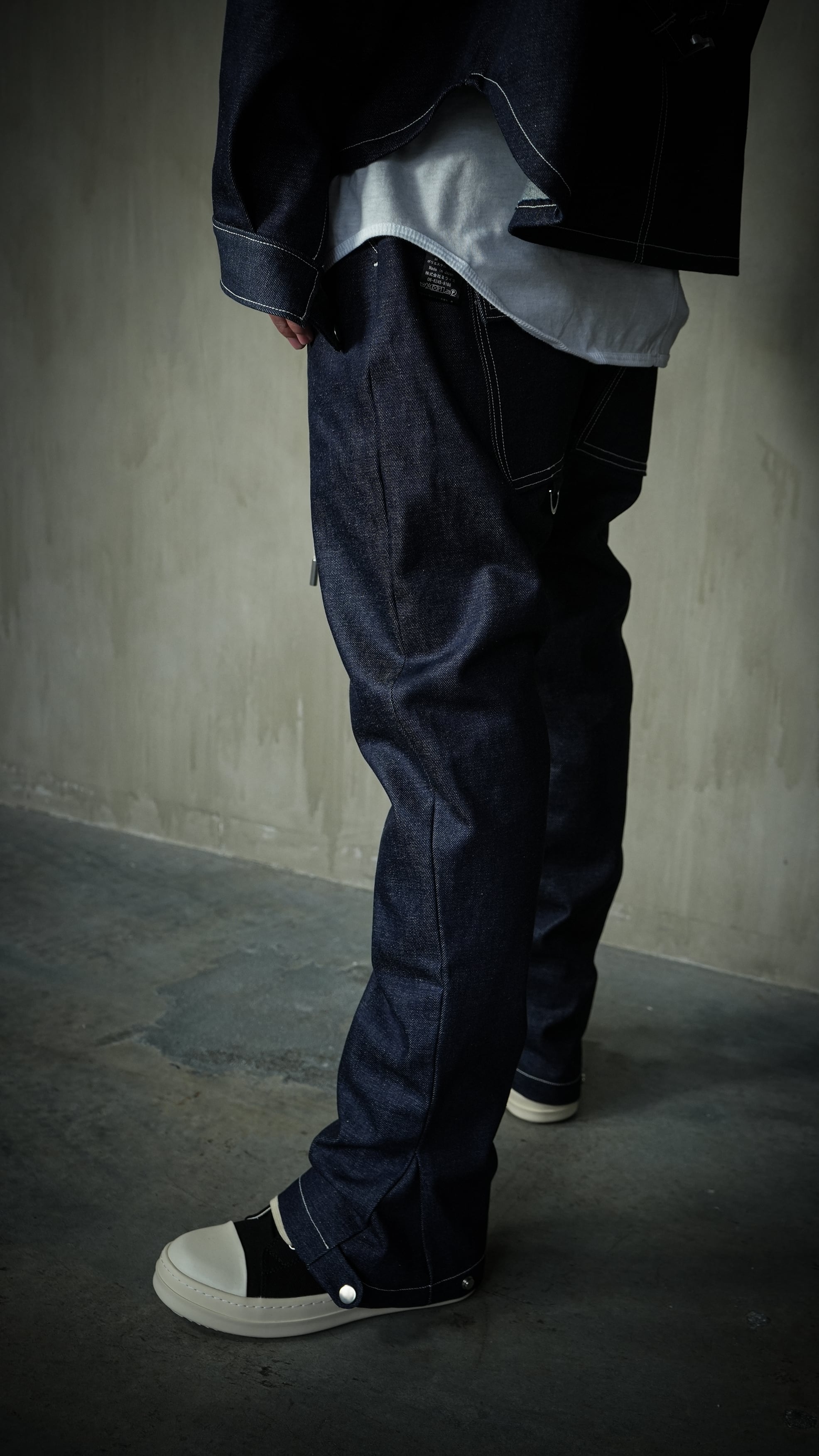 2Way Sarouel Denim Pants ''FROGMAN''メゾンカサノバ Denim Jacket