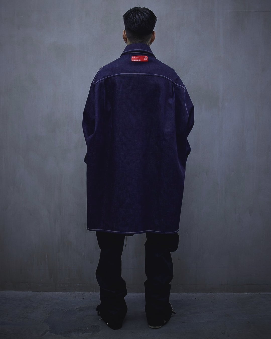 Over Size Denim Jacket GIANT