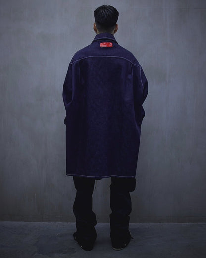 Over Size Denim Jacket GIANT