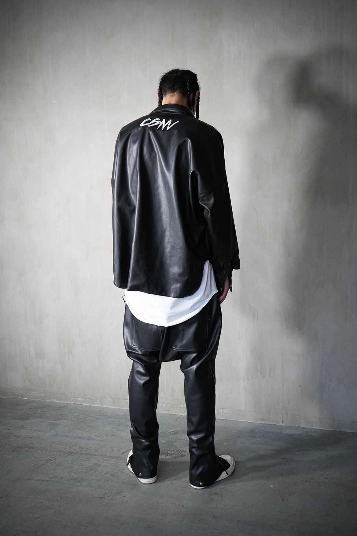 Lether Sarouel Pants ''FROGMAN''