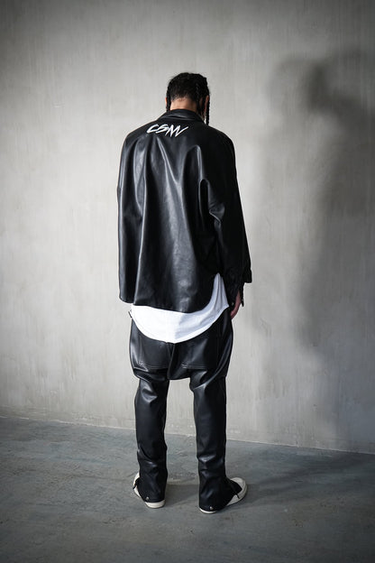 Lether Sarouel Pants ''FROGMAN''