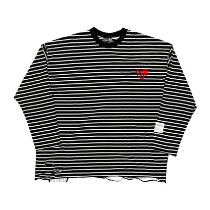 GOD LOVES YOU Damage Long Sleeve T