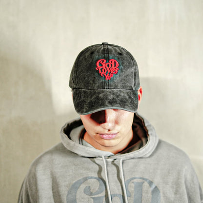 GOD LOVES YOU Baseball cap