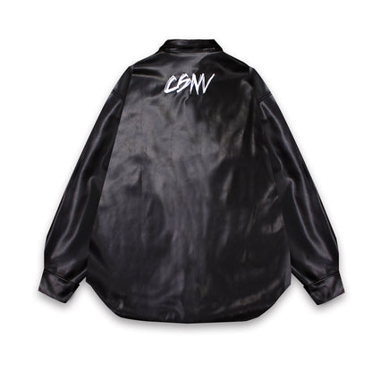 Lether Shirts Jacket ''FROGMAN''