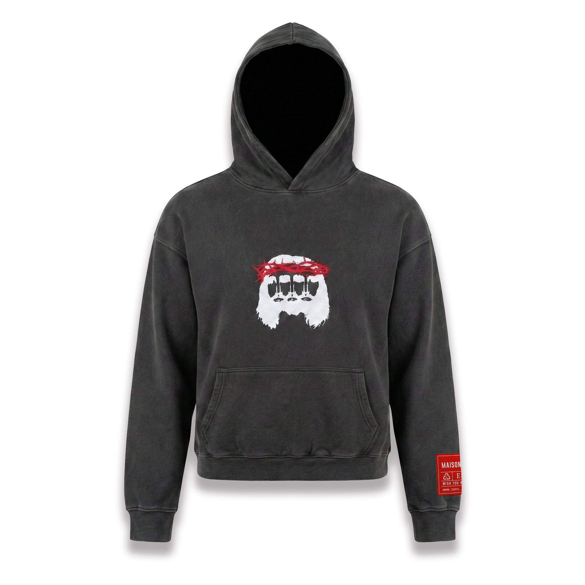 Satanism Cropped Hoodie