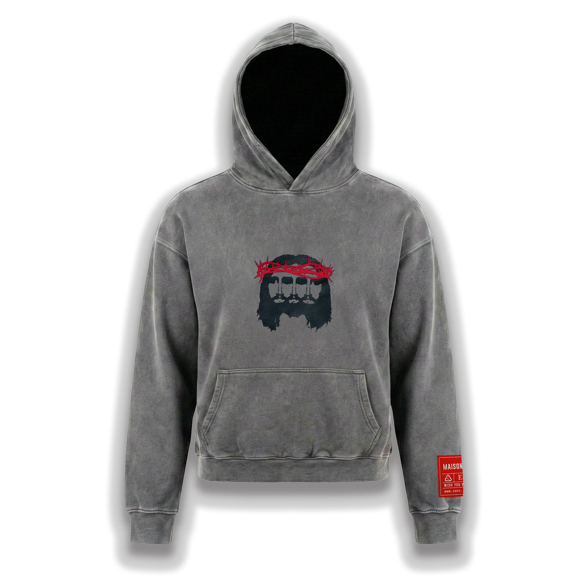 Satanism Cropped Hoodie