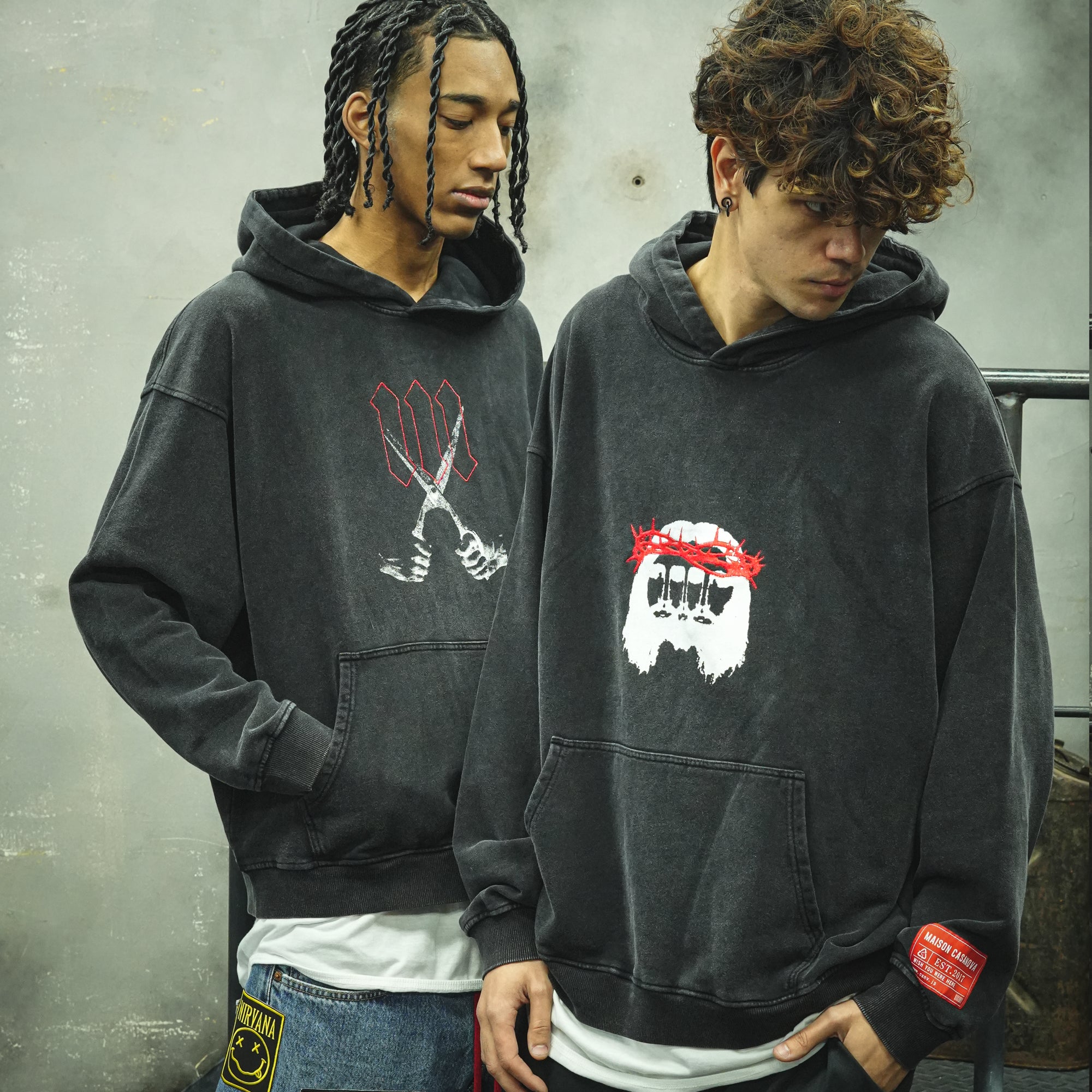 Satanism Cropped Hoodie